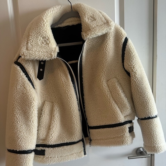 Luxe vintage aspen sherling jacket - Picture 2 of 9